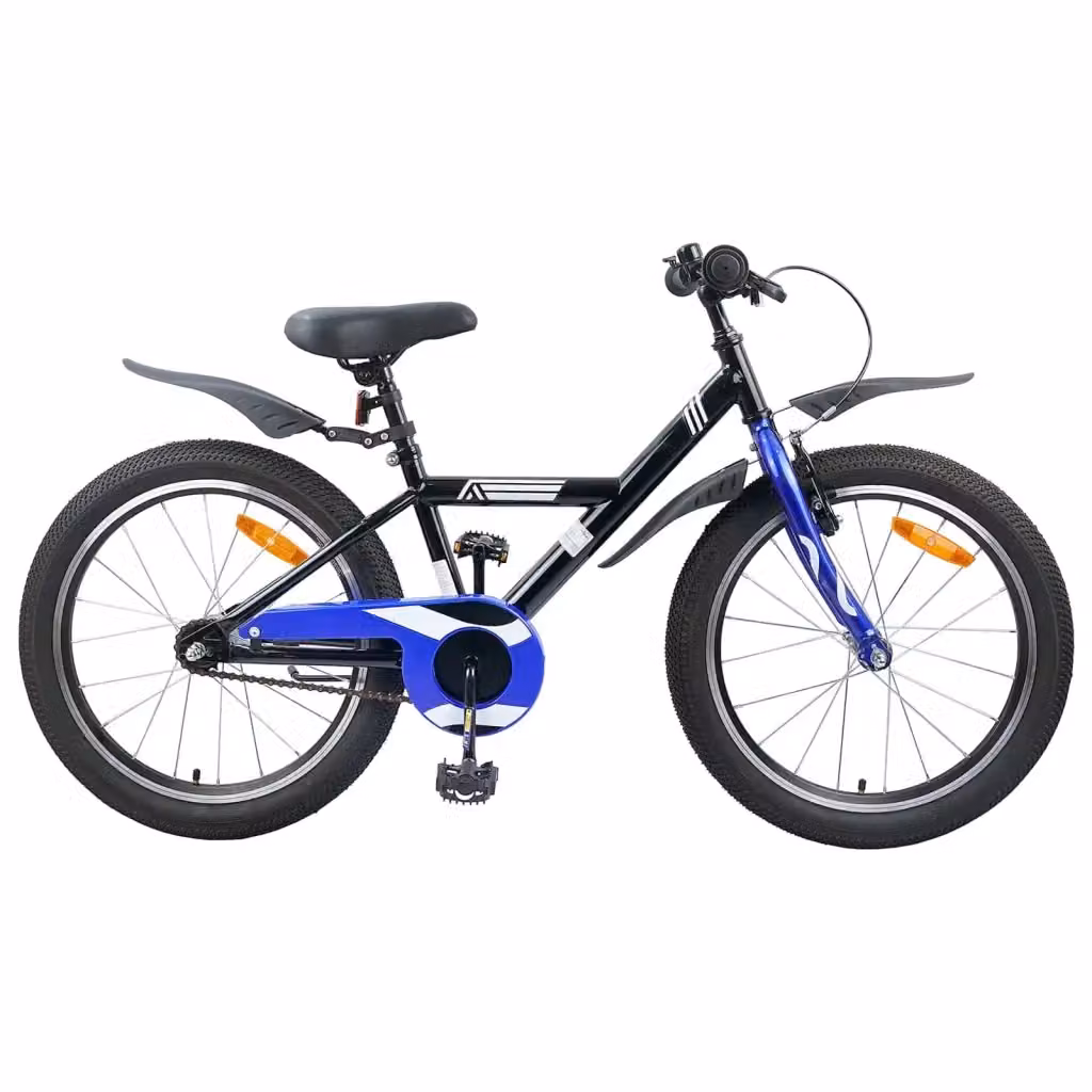 Bicicletta per bambini da 18 pollici Design In, disponibile nei colori nero e blu – 2