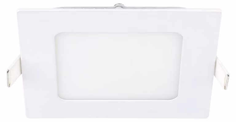 Lampada da incasso Fueva, temperatura di colore regolabile, 120x120mm, bianca