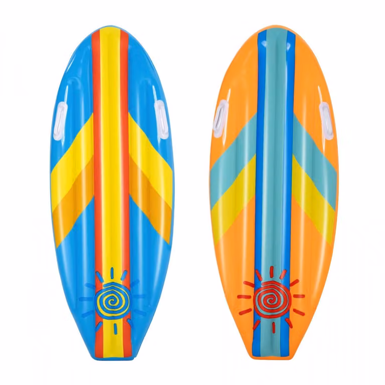 Tavola da surf gonfiabile per bambini BESTWAY Materasso arancione + toppe di riparazione
