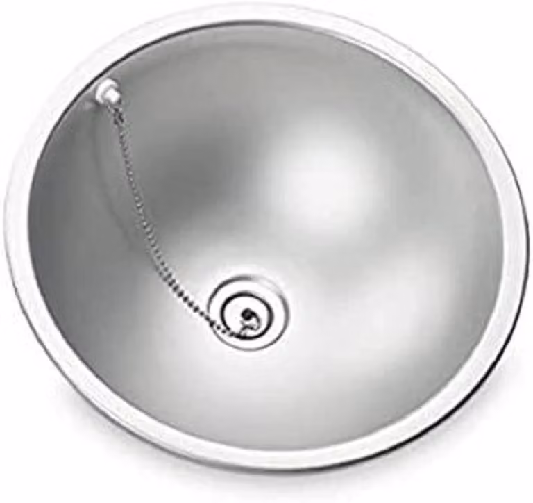 CE 02 ciotola rotonda in acciaio inox