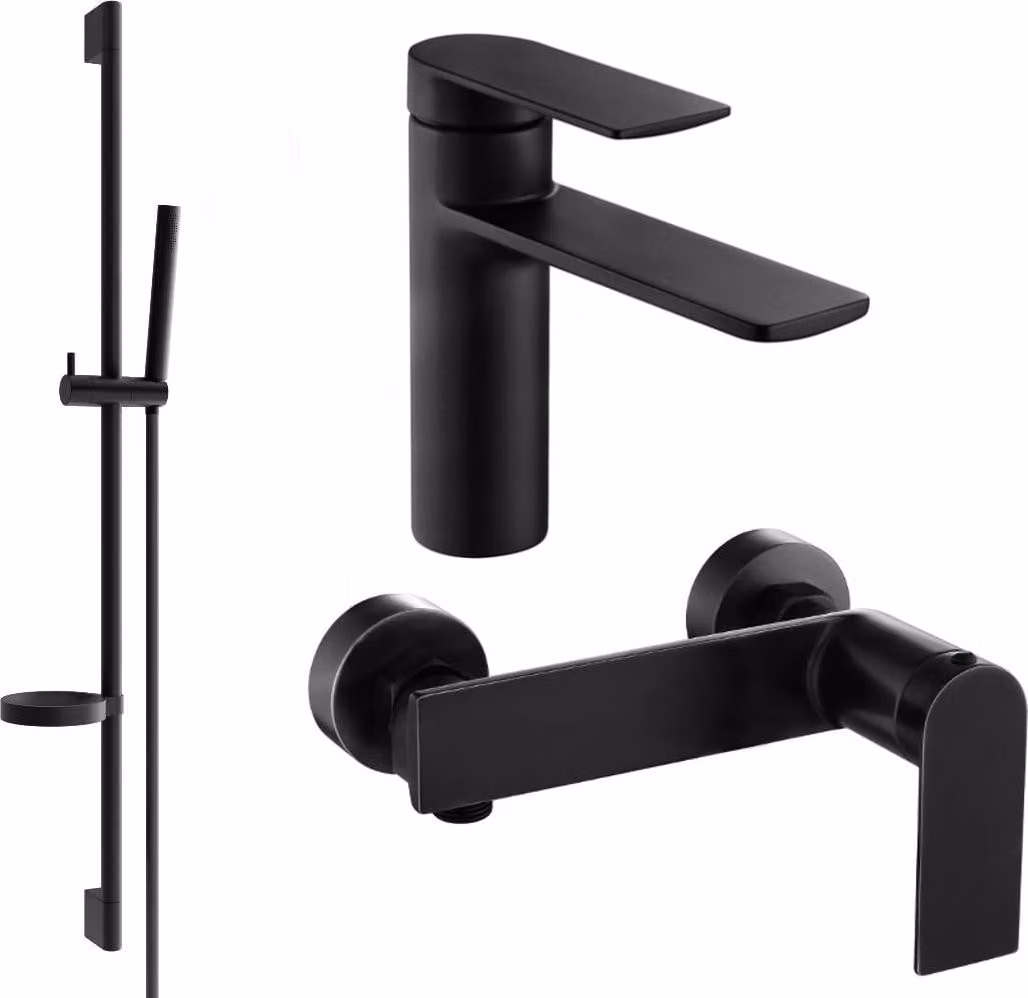 Mexen Zero DS70 set doccia, nero - 71104DS70-70