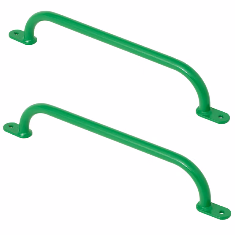 TRIBECCO prese per arrampicata per parchi giochi, strutture per arrampicata, letti alti e pareti da arrampicata indoor (550 mm verde lime, 2 pezzi)