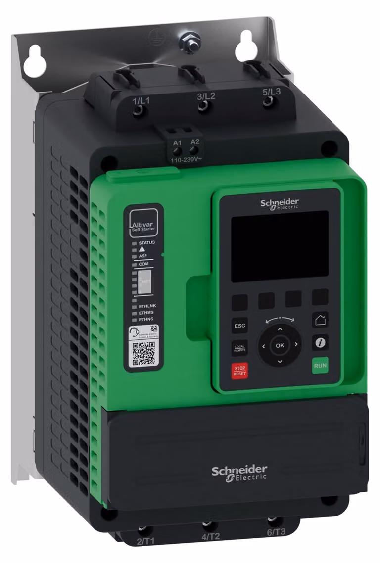 Avviatore statico SCHNEIDER ELECTRIC Ats490, 47A, da 208 a 690V 1 pezzo