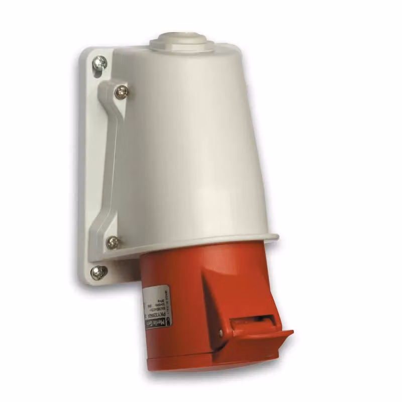 Prese a muro Schneider Electric CEE con morsetti a taglio, 32 A, 3 poli + terra, 380-415 V CA PKY32W434
