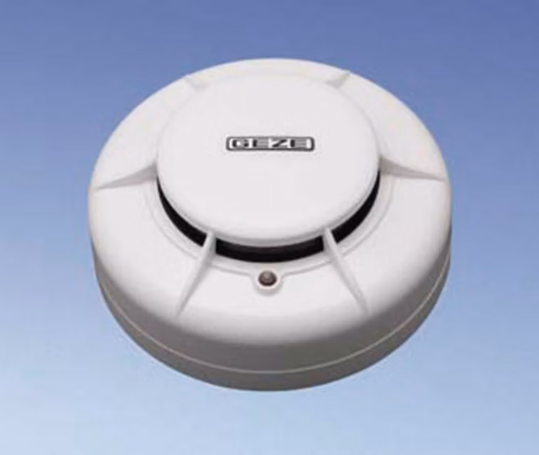 GEZE RWA Rivelatore di fumo RM 1003, 24 V/DC, bianco