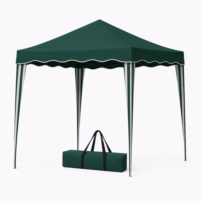 Gazebo pieghevole Bestliving 3 x 3 m (verde) con sistema pop-up, resistente alle intemperie e ai raggi UV, con borsa per il trasporto, regolabile in altezza e impermeabile