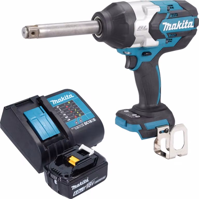 Makita DTW 1005 SG1 Avvitatore a impatto a batteria 18 V 1360 Nm 3/4" Brushless + 1x batteria 6,0 Ah + caricabatteria
