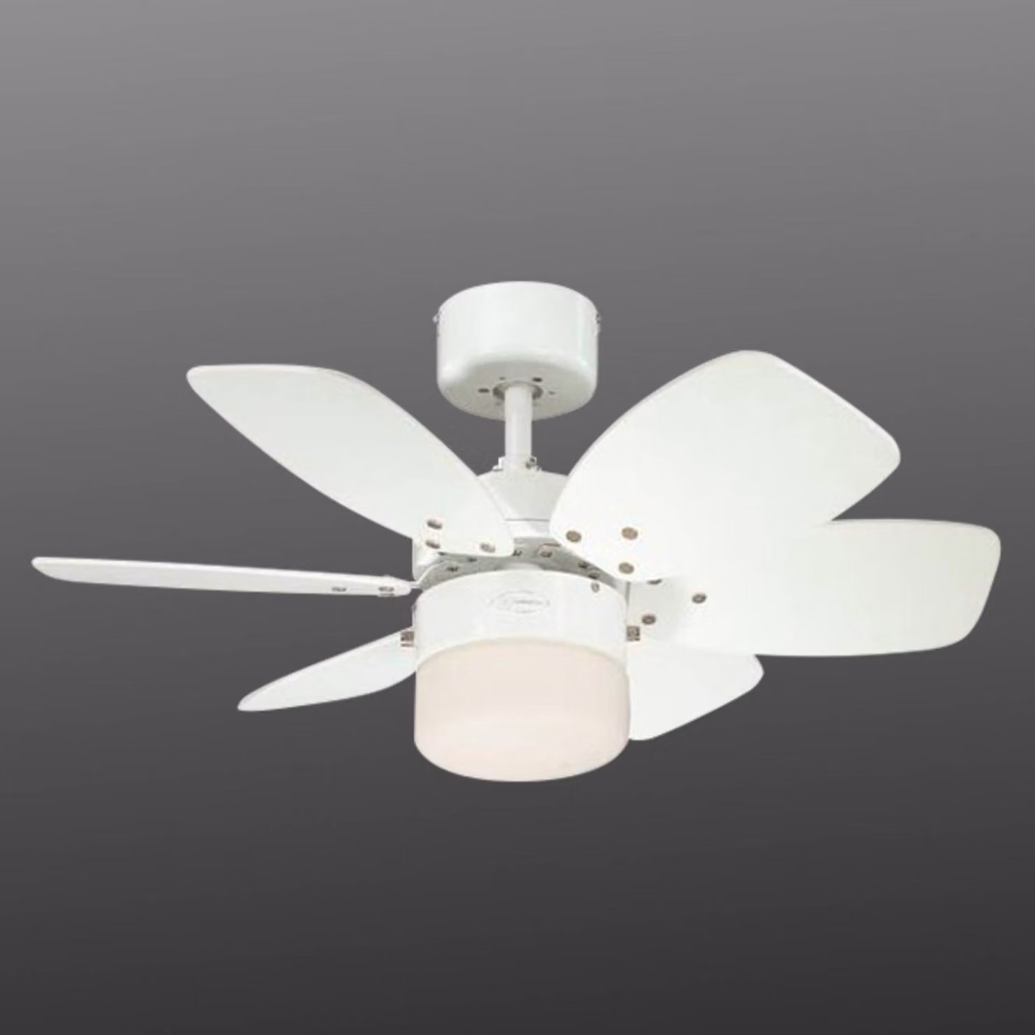 Westinghouse Ventilatore da soffitto Flora Royal con lampada Royale, dimmerabile, Legno chiaro, Soggiorno / Sala da pranzo, Legno