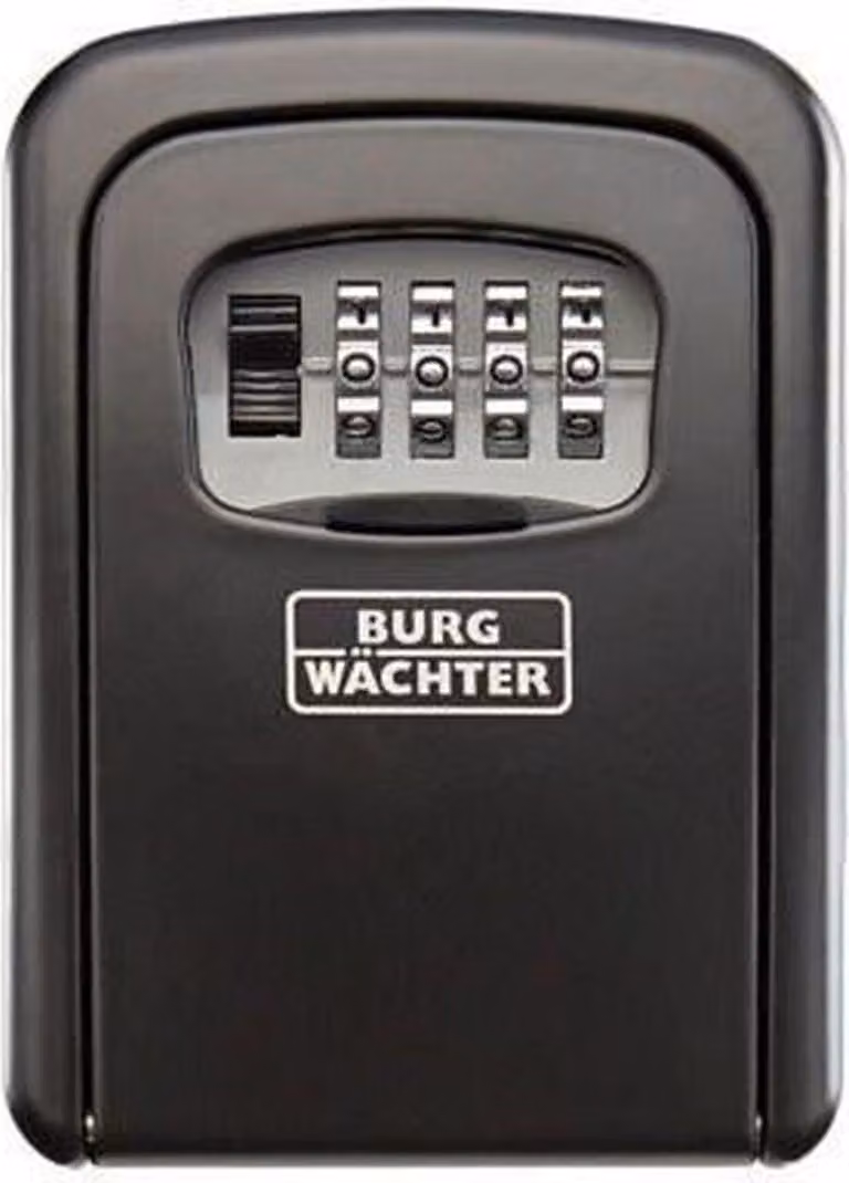 BURG-WÄCHTER KEY SAFE 30 SB Key Safe - Code Lock - Die-cast Zinc - For keys up to 9 cm