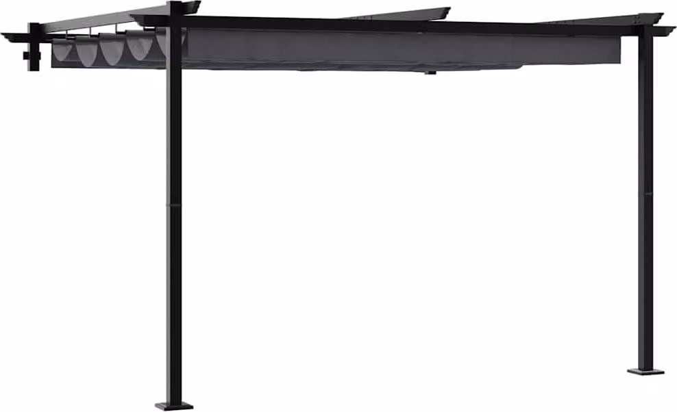 Gazebo 300 x 300 x 200 cm Antracite Poliestere