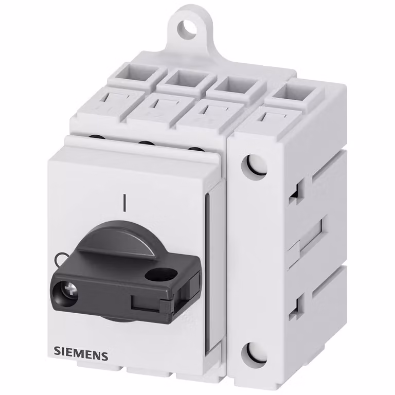 Interruttore sezionatore Siemens 3LD3, Iu 40 A, interruttore generale a 3 poli + N 3LD33300TL11