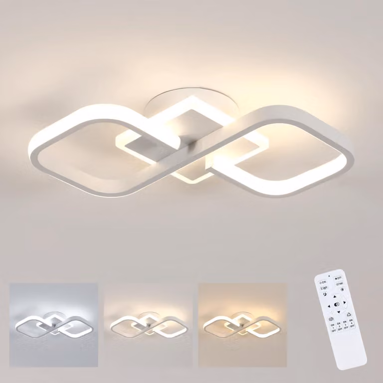 Comely DecKen: Lampada LED dimmerabile, 40W, 4500LM, con telecomando