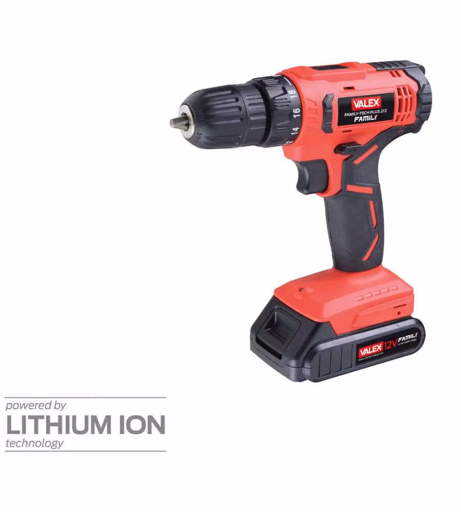 Valex Trapano Avvitatore a Batteria - 12V - 1.3 Ah
