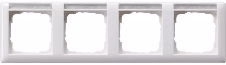 Gira telaio 4f.rws-gl w. titolo blocco 109403