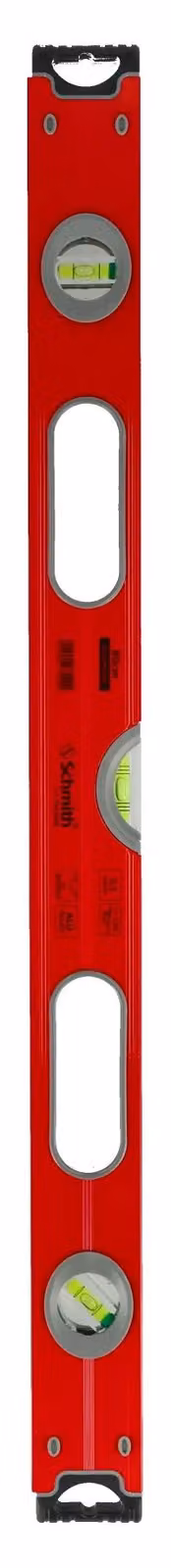 Livella a bolla con lente di ingrandimento, finestrella visiva, 80 cm. Livella di precisione Schmith, livella per muratori, livella da costruzione, strumento di misurazione, strumento di misurazione in alluminio, livella da cantiere di alta qualità, profe