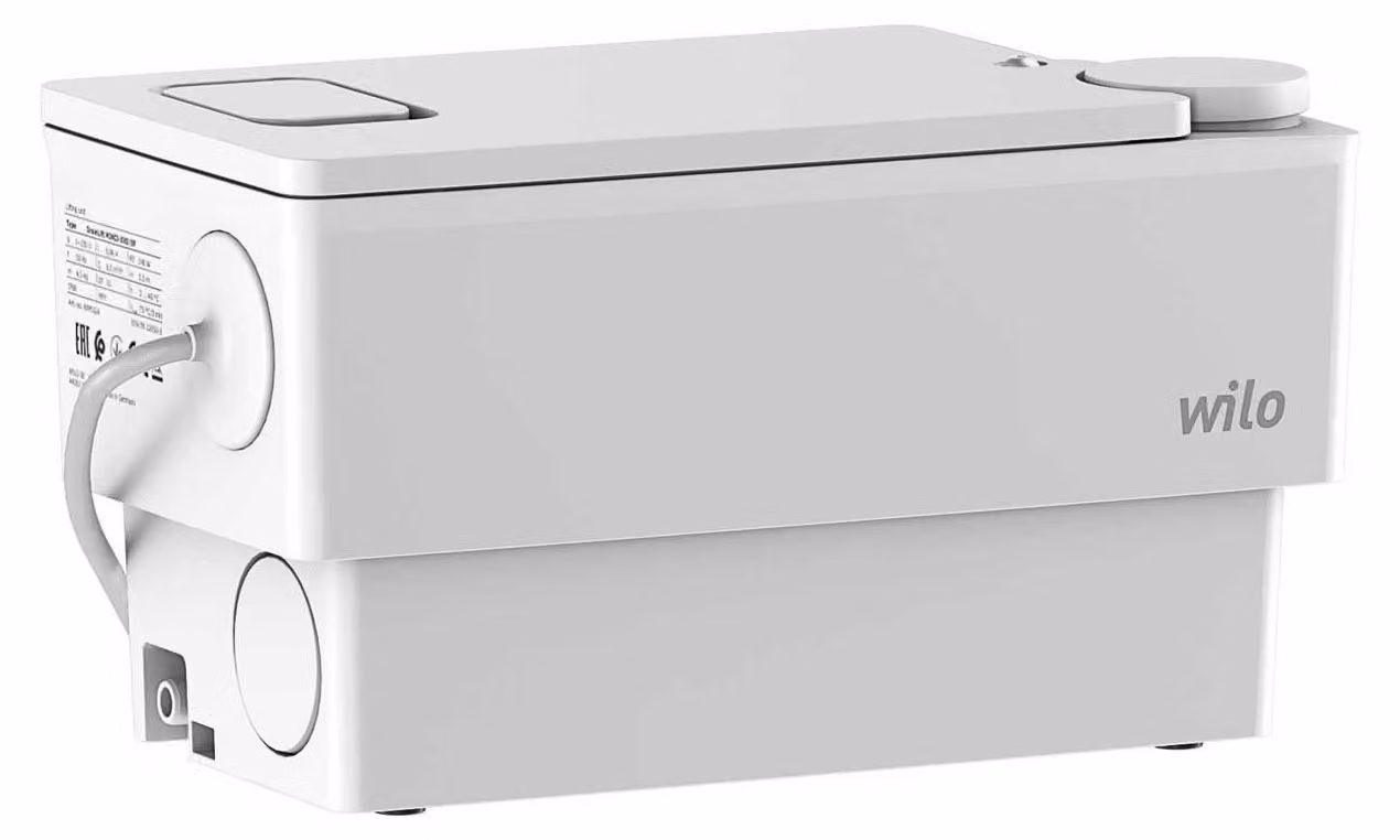 Sollevatore per drenaggio Wilo DrainLift MINI3- XXS-EF, DN 32