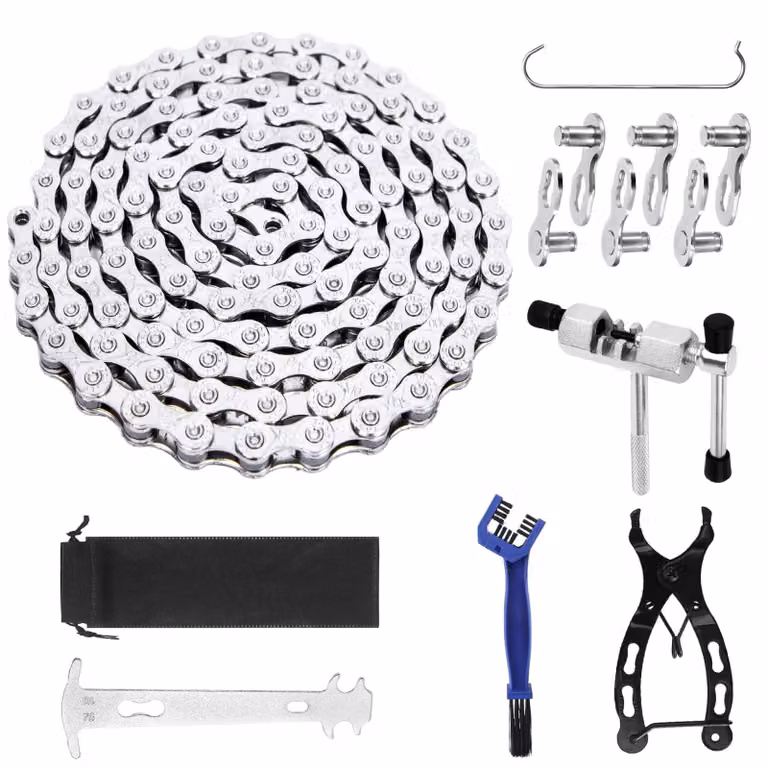 Solidchoice - Set di strumenti per la manutenzione della catena della bicicletta a 10 velocità