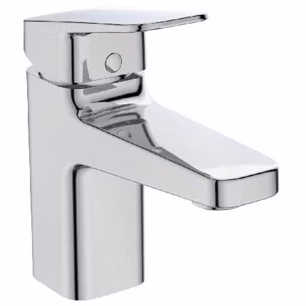 Ideal Standard miscelatore per lavabo Ceraplan senza scarico BlueStart H75, sporgenza 103mm BD211AA cromo