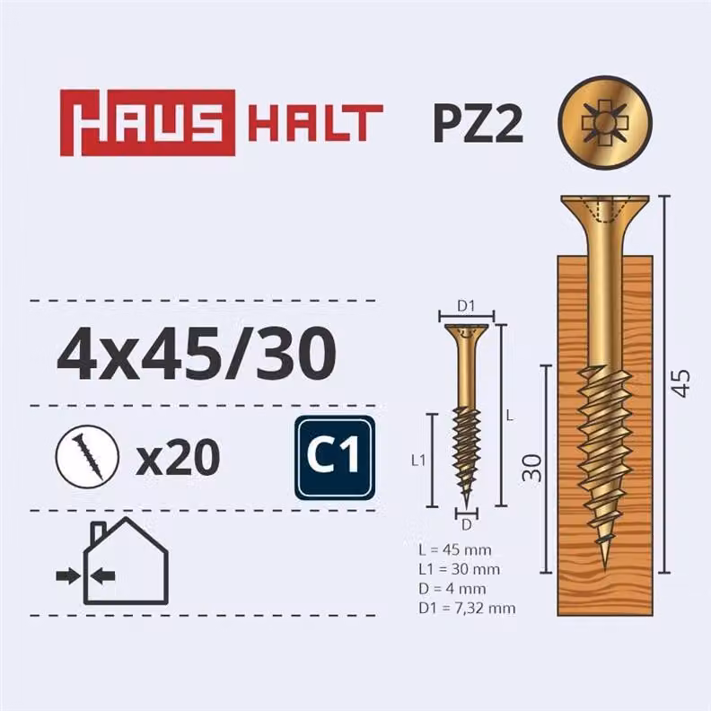 Tubo Di Copertura 4,0X45/30 Ylw Zp20Pcs G1