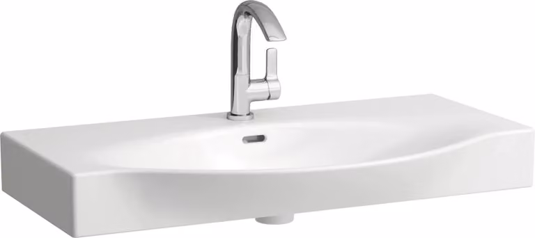 LAUFEN PALACE Lavabo à encastrer, 1 trou pour robinet, avec trop-plein, 900x510mm, blanc, H8117020001041, H8117020001041