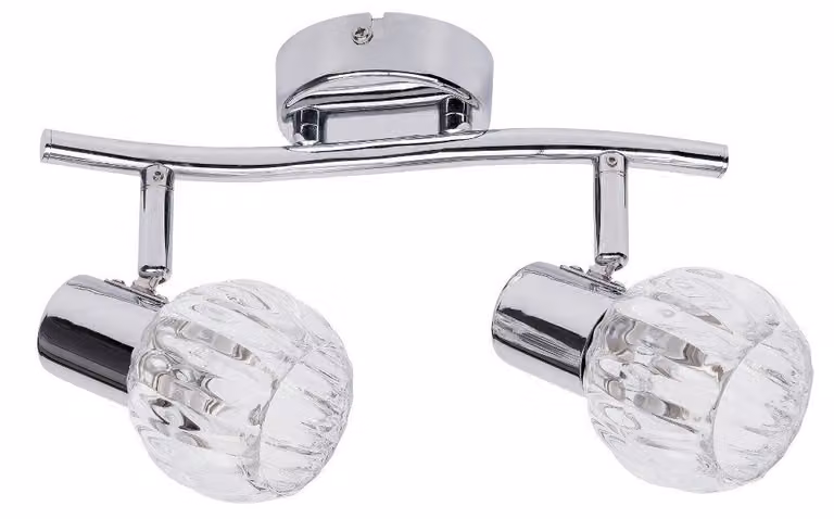 Lampada da parete e soffitto E14 cromo Lauren 6092 Rabalux