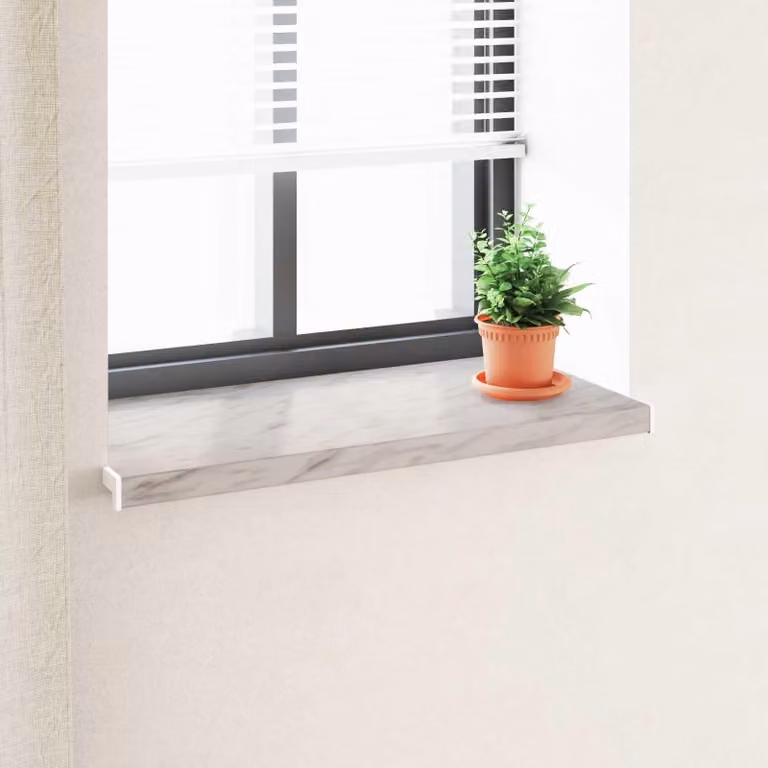 Soglia della Finestra Texture in Marmo 60 x 45 x 4,5 cm PVC