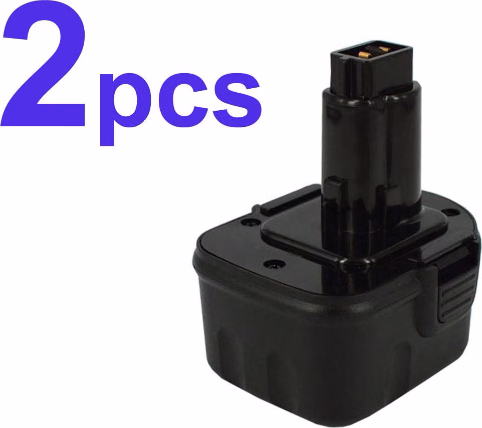 2x 3000mAh batteria per Dewalt DC614 DC727 DC740 DC742