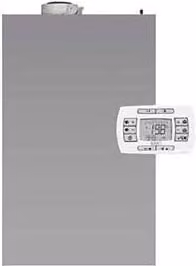 Caldaia a condensazione da incasso Baxi LUNA IN PLUS 30 kW Metano/Gpl in acciaio inox grigio con kit scarico fumi