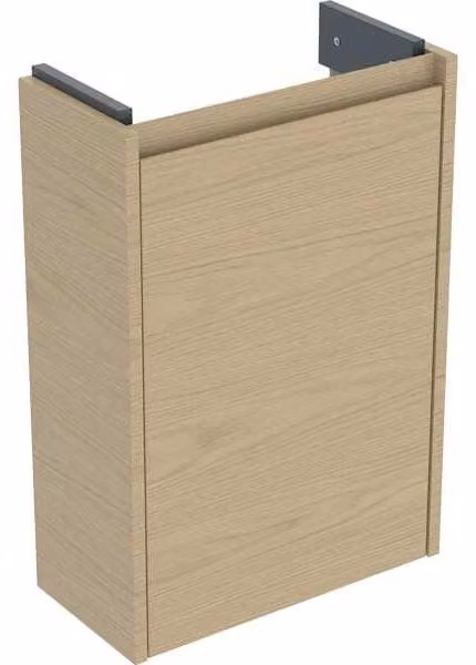 Geberit Renova Compact, élément bas pour lave-mains, avec une porte, portée réduite, 41,2x60,5x20,1cm, 504.081.PS.1, 504.081.PS.1