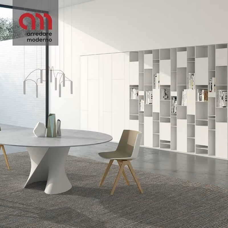 Sedia Aiku MDF Italia 4 Gambe Legno