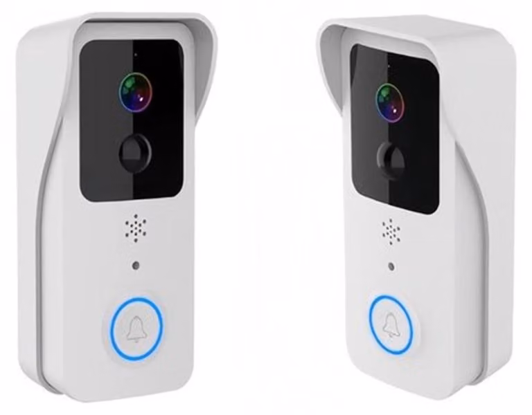 Videocitofono - 1080P HD - Visione notturna - Audio bidirezionale - Sistema di videosorveglianza Wi-Fi