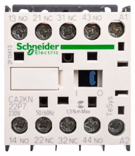 Schneider Electric Contattore ausiliario 2S 2Ö 230V50/60Hz CA2KN22-P7