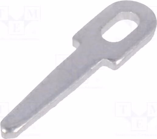 10 connettori a crimpare: terminale a occhiello per montaggio a traversa, ottone, 60-2979-11/0030 - connettori a saldare