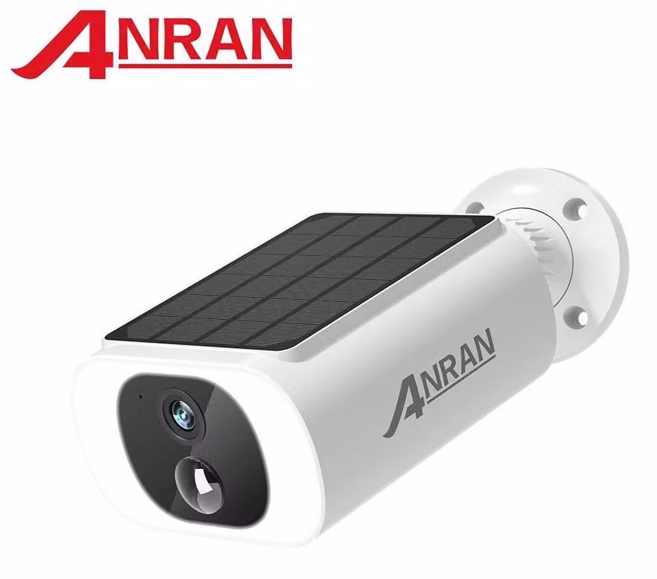 Telecamera di sorveglianza da esterno - Telecamera wireless a batteria C3 - 3 MP - Visione notturna a colori - Resistente alle intemperie (IP66) - Batteria da 5200 mAh - Sensore da 0,85 cm - Audio bidirezionale - Bianca