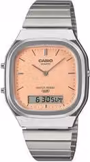 Orologio Casio EDGY Silver e Orange AQ 240E 4AEF