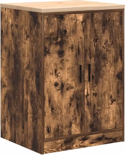 Armadietto da Garage in Rovere Affumicato Marrone L: 60 cm, P: 51 cm, H: 85 cm CFW4595355