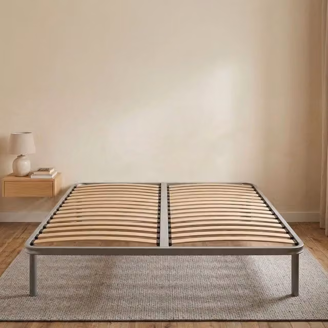 Rete letto matrimoniale Alessa di Talamo Italia, rete ortopedica in multistrato di betulla con 13 doghe, L: 180 cm, P: 200 cm, H: 34 cm – 1
