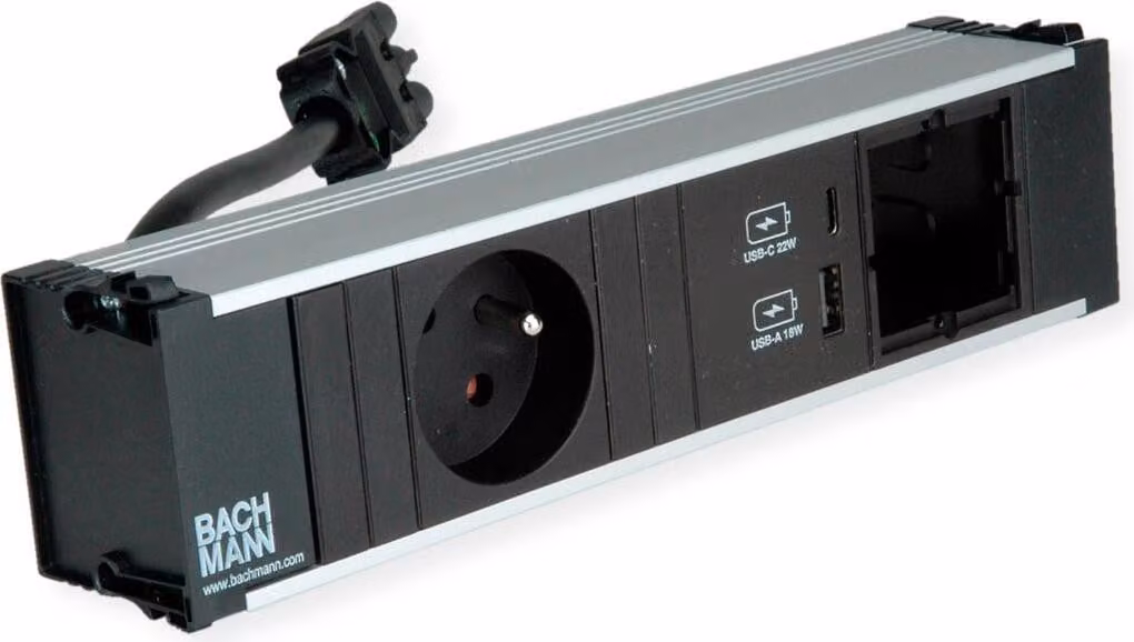 Bachmann Coni 1Xute 1Xusb A/C 22W 1Xcm 0,2M Gst18