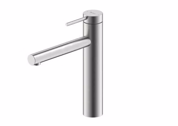 NABER NAMOR 1 miscelatore in acciaio inox spazzolato con bocca fissa girevole / Miscelatore da cucina / Miscelatore monocomando