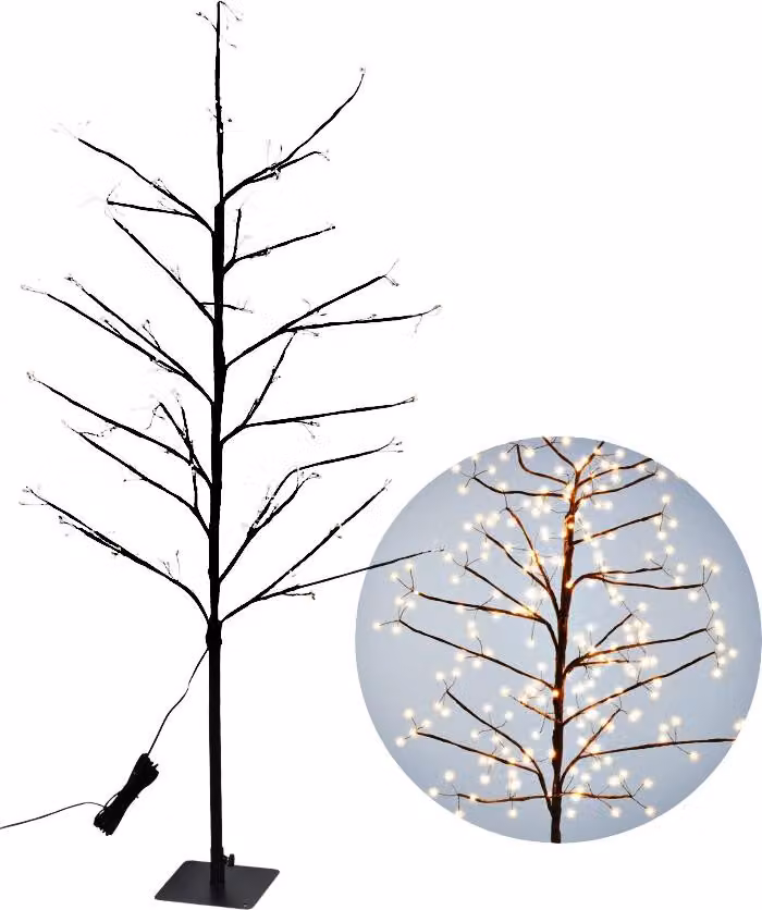 Albero decorativo di luci 240 LED 120 cm