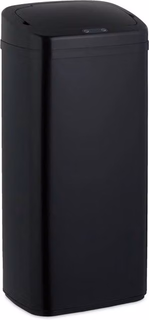 Pattumiera automatica con sensore funzionale per cucina 70 x 33 x 25 cm in acciaio nero 13_0016667