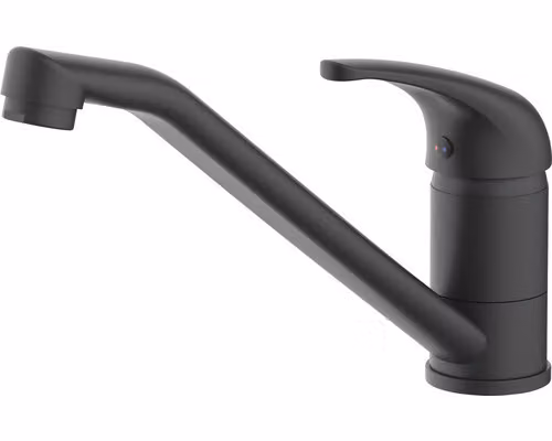 Rubinetto da cucina Lenz AURORA nero opaco 46040951