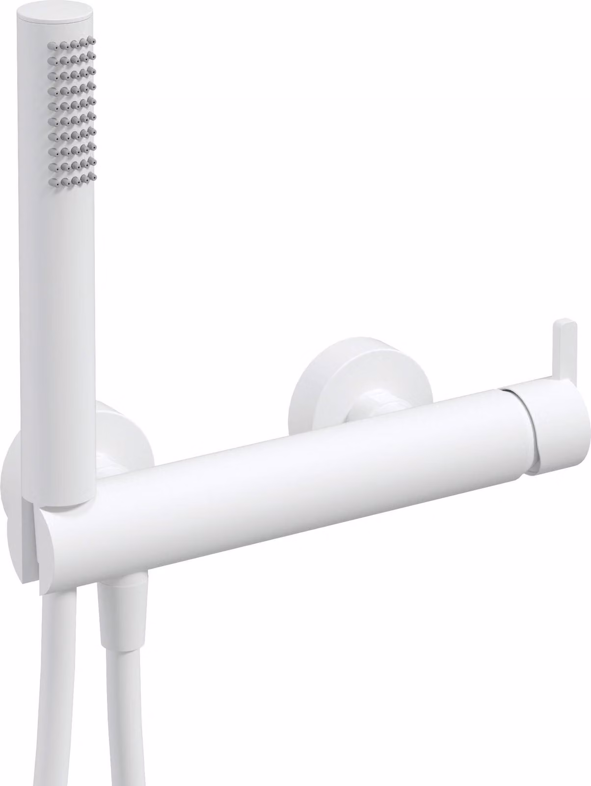Shower faucet with shower set