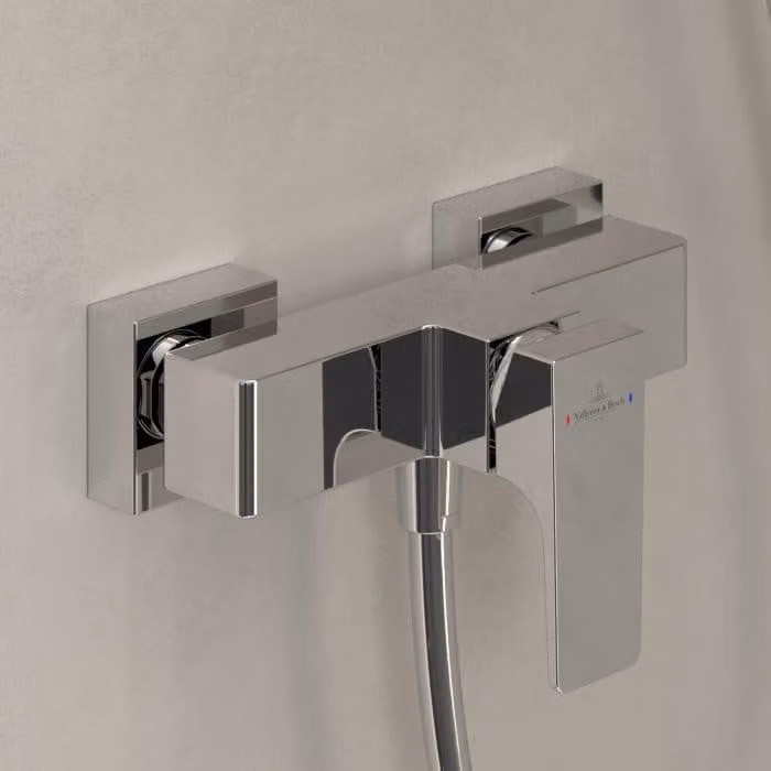 Miscelatore monocomando da parete per doccia, serie Taro, Villeroy & Boch