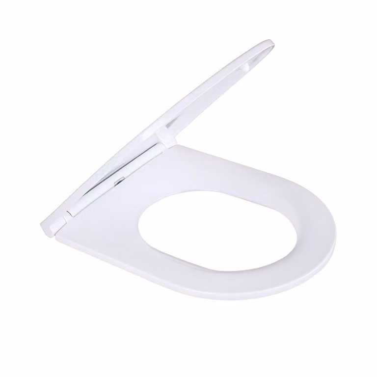 Belvit Sedile WC con chiusura ammortizzata Softclose in duroplast, bianco