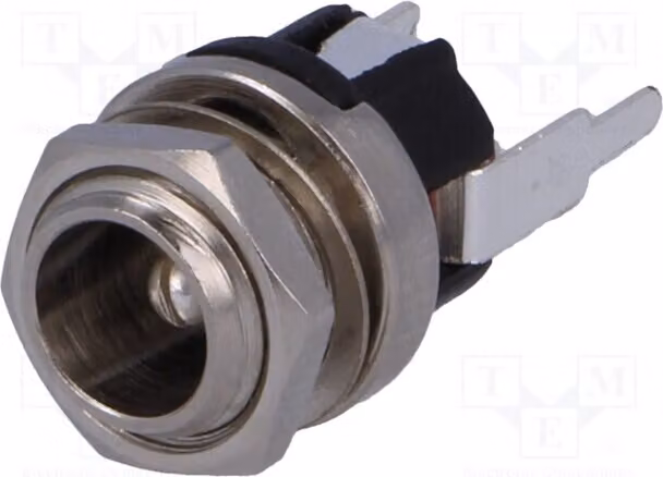 1 connettore per alimentazione DC, 5,5 mm, connettore maschio 5,5/2,1 mm, 2,1 mm, tipo PC-G2.1, per cavi DC