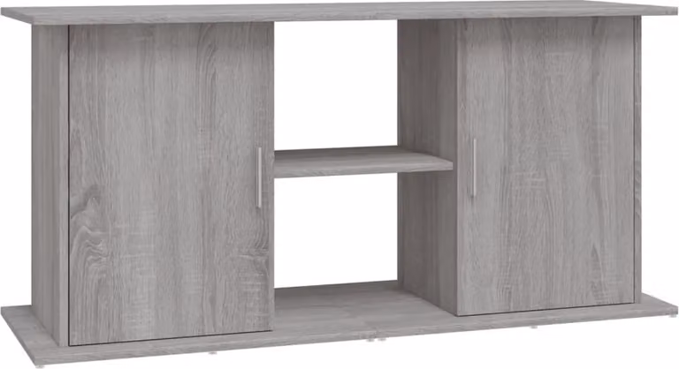 Supporto Acquario 121x41x58 cm Legno Multistrato Grigio Sonoma