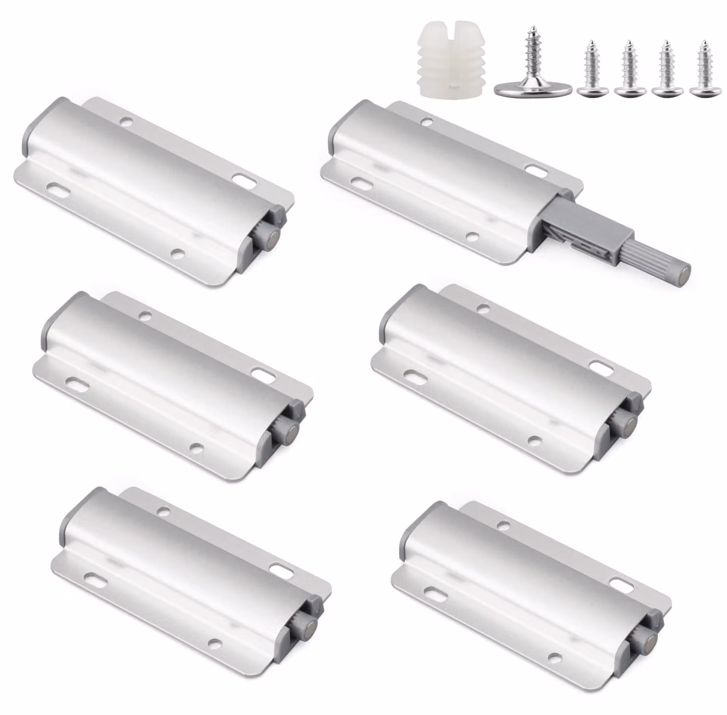 Set di 6 aperture automatiche in alluminio a pressione