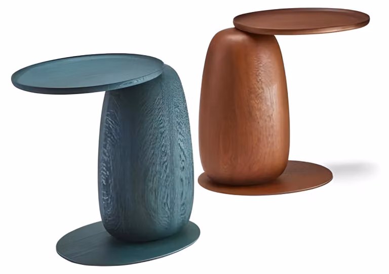 Set di tavolini da caffè dal design elegante, con tavolino ovale e tavolino da divano raffinato
