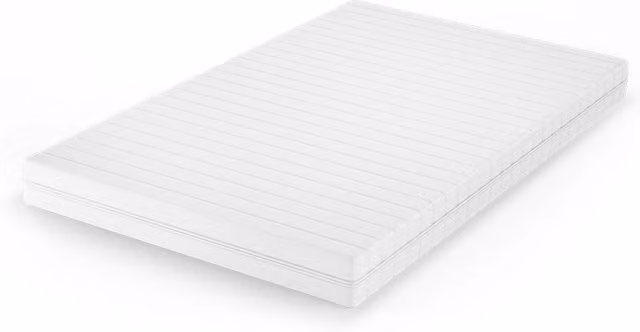 Materasso in schiuma fredda VitaliSpa Bianco L: 200 cm, P: 120 cm, H: 16 cm, grado di durezza H3 con 7 zone e rivestimento rimovibile